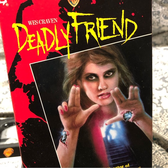 Wes Craven’s Deadly Friend VHS 1986 excellent condition - Picture 5 of 6